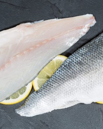 sea bass fillet with skin